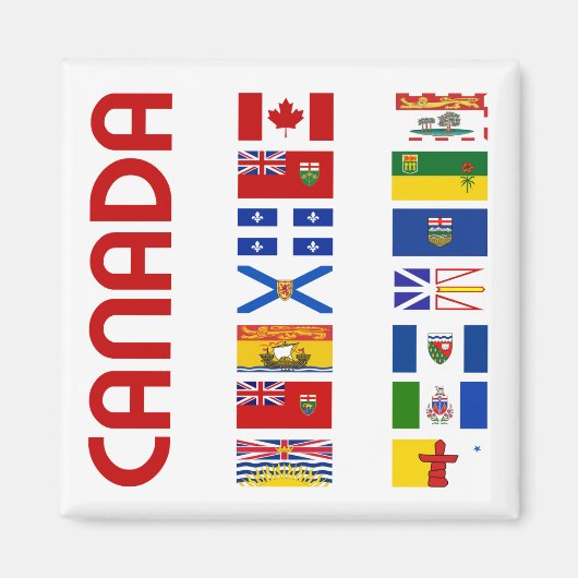 Aimant Canada (Devant)