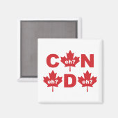 Aimant Canada (Recto/Verso)