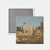 Aimant Canada, Alberta, Calgary : City Skyline à partir d (Recto/Verso)