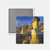 Aimant Canada, Alberta, Drumheller. Hoodoos. (Recto/Verso)