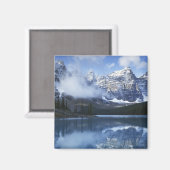 Aimant Canada, Alberta, parc national de Banff, lac (Recto/Verso)
