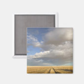 Aimant Canada, Alberta, Stand Off : Paysage avec (Recto/Verso)