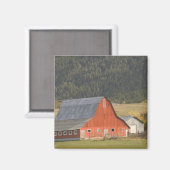 Aimant CANADA, Colombie-Britannique, Enderby. Grange roug (Recto/Verso)
