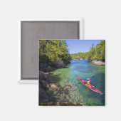 Aimant Canada, Colombie-Britannique, île de Vancouver. Me (Recto/Verso)