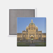 Aimant Canada, Colombie-Britannique, Victoria, Édifice du (Recto/Verso)