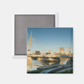 Aimant CANADA, Manitoba, Winnipeg : Esplanade Riel (Recto/Verso)