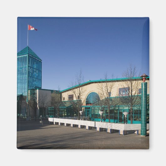Aimant CANADA, Manitoba, Winnipeg : Le marché de The Fork (Devant)