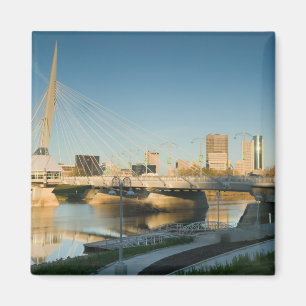 Aimant CANADA, Manitoba, Winnipeg : Riel de l'Esplanade