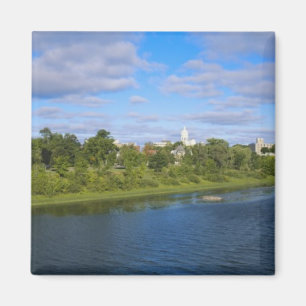Aimant Canada, Nouveau-Brunswick, Fredericton, Vue de la 