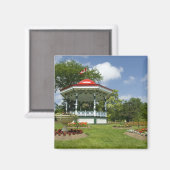 Aimant Canada, Nouvelle-Écosse, Halifax, Jardins publics. (Recto/Verso)