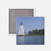 Aimant Canada, Nouvelle-Écosse, Île du Cap-Breton, (Recto/Verso)