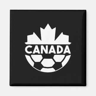 Aimant Canada Soccer Team Sports Flag Mapple Leaf Men Wom