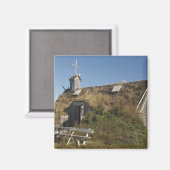 Aimant Canada, Terre-Neuve-et-Labrador, L'Anse Aux (Recto/Verso)