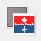 Aimant Canadien Français 2 (Recto/Verso)