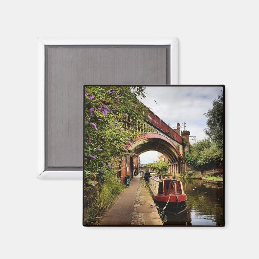 Aimant Canal de Manchester Castlefield (Recto/Verso)