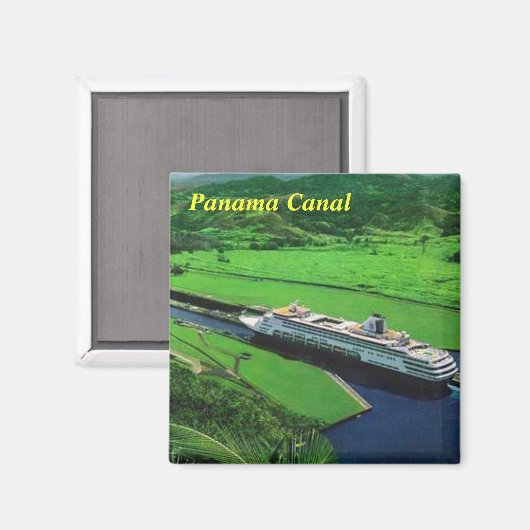 Aimant Canal de Panama (Recto/Verso)