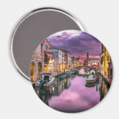 Aimant Canal de Venise Italie (Recto/Verso)