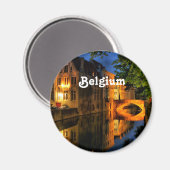 Aimant Canal en Belgique (Recto/Verso)