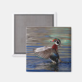 Aimant Canard à bois (Recto/Verso)