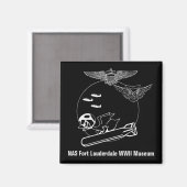 Aimant Canard aviateur (Recto/Verso)