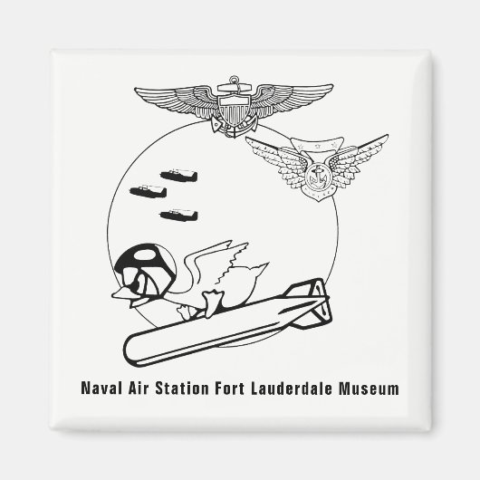 Aimant Canard aviateur (Devant)