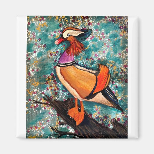 Aimant Canard coloré (Devant)
