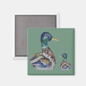 Aimant Canard coloré (Recto/Verso)