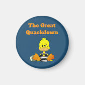 Aimant Canard de prison drôle Le Grand Quackdown (Devant)