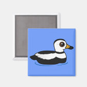 Aimant Canard du Labrador (nage) (Recto/Verso)