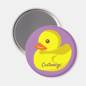 Aimant Canard en caoutchouc mou Thunder_Cove (Recto/Verso)