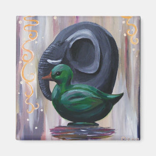 Aimant Canard et éléphant