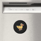 Aimant canard jaune heureux (In Situ (Lave-vaisselle))