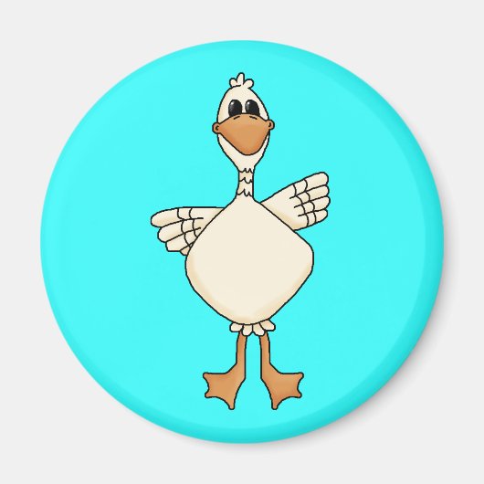 Aimant Canard pour enfants aimanté (Devant)
