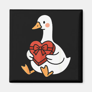 Aimant Canard Préparé Bêtement Juste Oie Saint-Valentin A