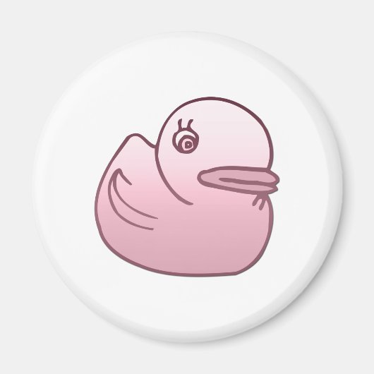 Aimant Canard rose (Devant)