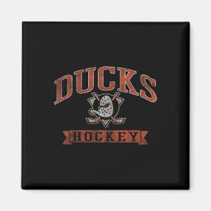 Aimant Canards d'Anaheim Vintage Hockey Noir Nhl Officiel