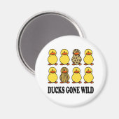 Aimant Canards Devenus Sauvages (Recto/Verso)