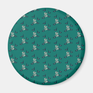 Aimant canards pattern_6, l'amie d'une fille