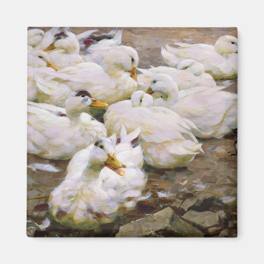 Aimant Canards sur un étang (Devant)