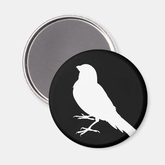 Aimant Canari debout (Recto/Verso)