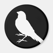Aimant Canari debout (Devant)