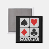 Aimant Canasta (Recto/Verso)