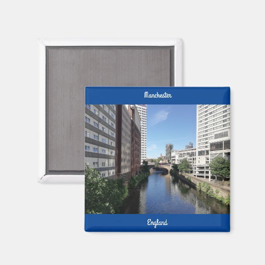Aimant Canaux de Manchester (Recto/Verso)