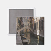 Aimant Canaux de Venise et pont de pierre (Recto/Verso)