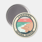 Aimant Canaveral National Seashore Florida Badge (Recto/Verso)