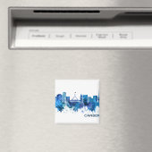 Aimant Canberra Australie Skyline Blue (In Situ (Lave-vaisselle))