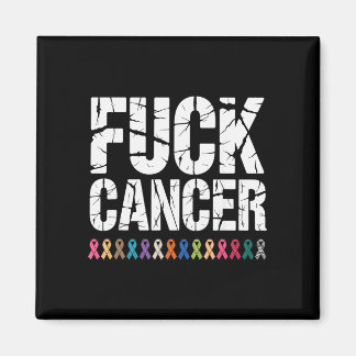 Aimant Cancer all ribbons cancer awareness survivor