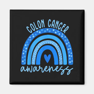 Aimant Cancer colorectal du côlon sensibilisation bleu ar