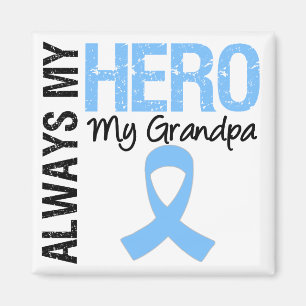 Aimant Cancer de la prostate Toujours mon héros Mon grand