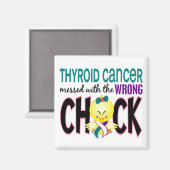 Aimant Cancer De La Thyroïde Frappé Avec Le Mauvais Pouss (Recto/Verso)